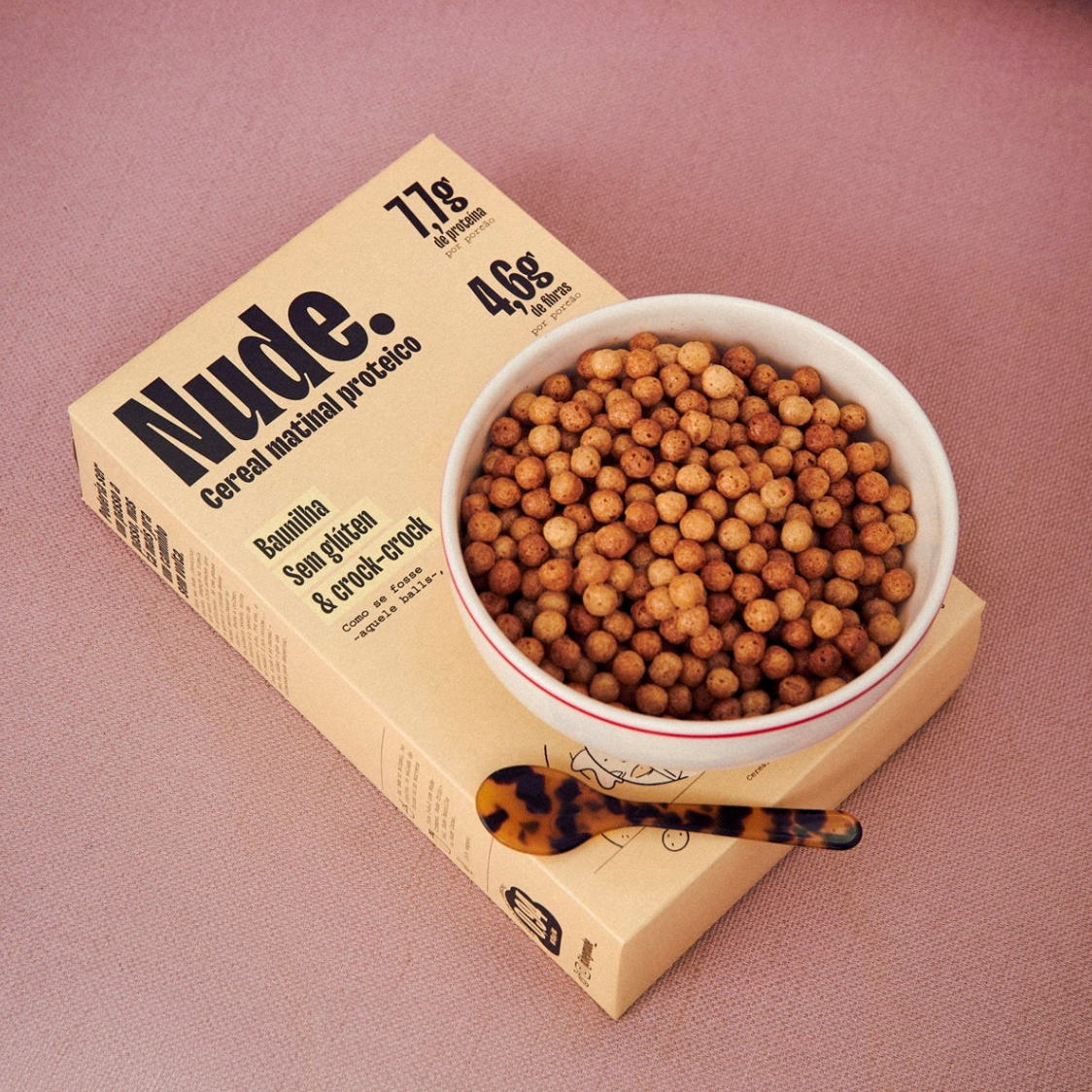 Nude Cereal de Aveia Baunilha 180g