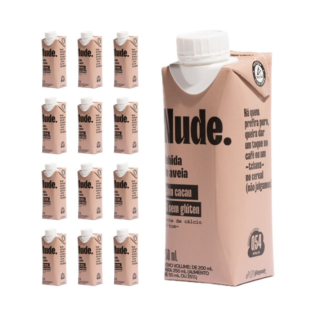 Bebida de Aveia To-Go Cacau 250ml - KIT 12x