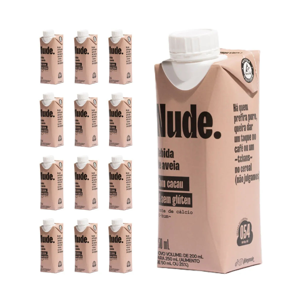 Bebida de Aveia To-Go Cacau 250ml - KIT 12x