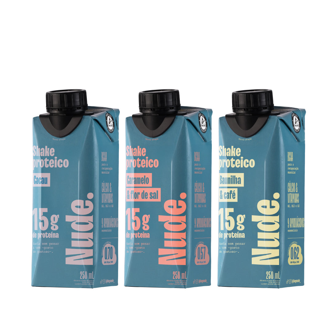 Trio Proteína - KIT 3X